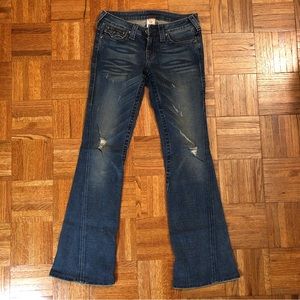 7 For All Mankind size 27 flared Jeans. Designer, like brand new ,fantastic fit